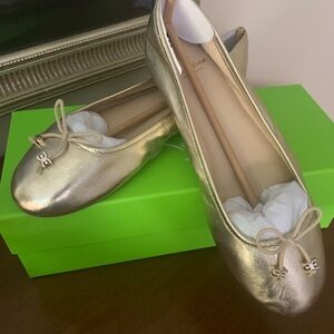 Sam Edelman Gold Leaf Felicia Luxe Ballet Flats